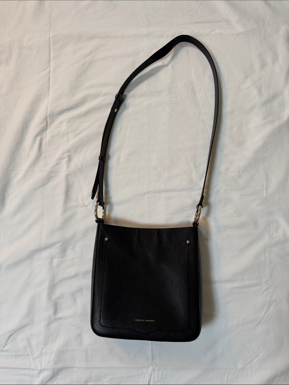 Rebecca Minkoff Black Leather Crossbody Bag